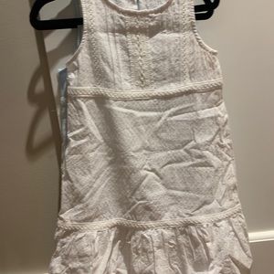 White kiddo dress